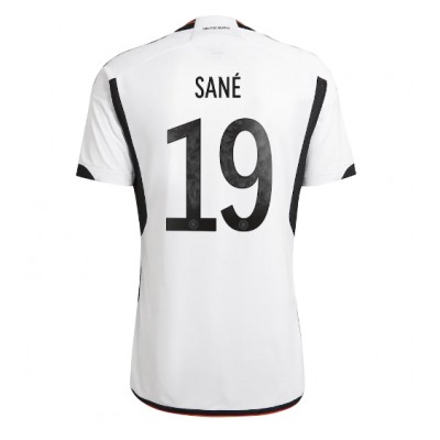 Moški Nogometni dresi Nemčija Leroy Sane #19 Domači SP 2022 Kratek Rokav